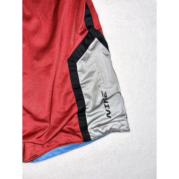 Vintage Nike Reversible Basketball Shorts‎ Mens S UNC Chicago Fearless Shiny Y2K - Picture 2 of 13